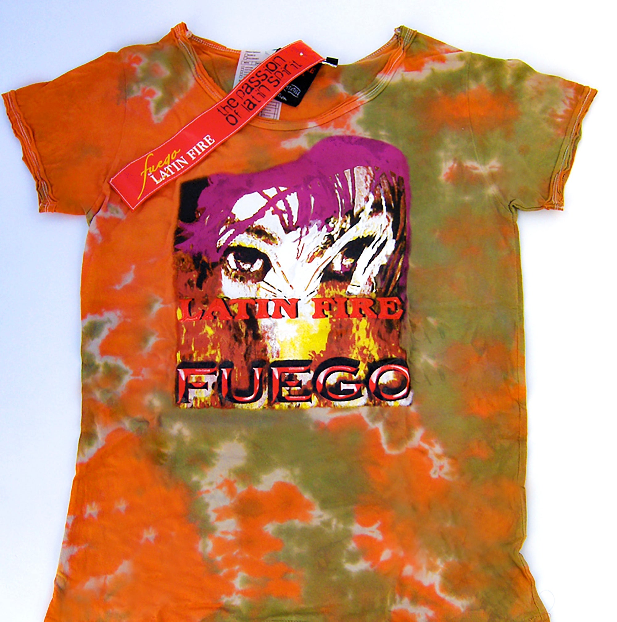 Fire Mask Tie Dyed